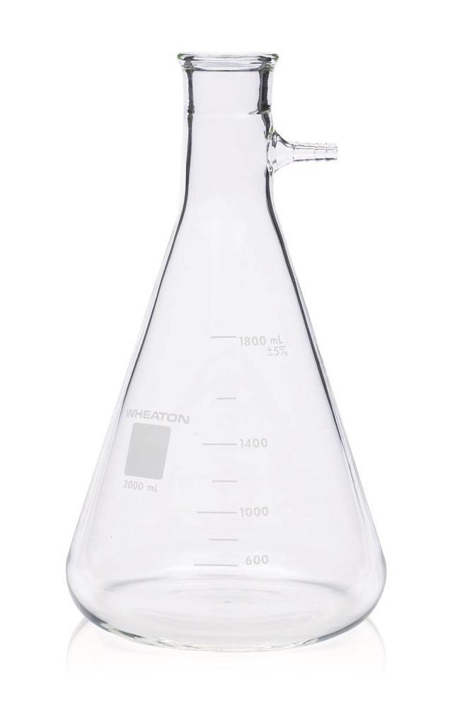2000 ml flask, for 47mm and 90mm vacuum filtration unit, 1 unit(s) - Luminix Health