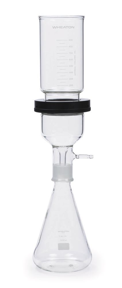 1000 ml funnel attachment, with screw clip, 1 unit(s) - Luminix Health