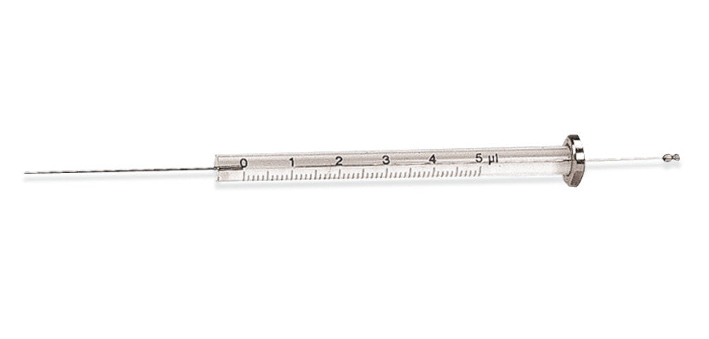 Microlitre syringe for autosamplers, 5 µl, Super-elastic plungers - Luminix Health
