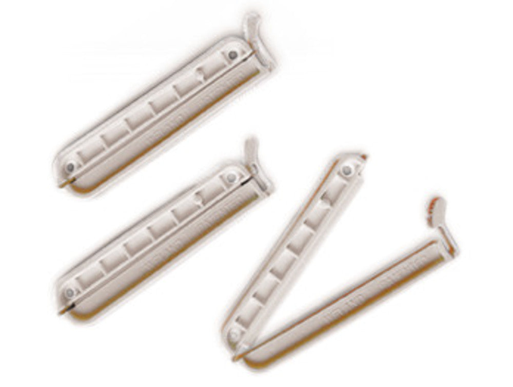 Clips, polyamide, white, closed L 150 mm, total L 170 mm, 10 unit(s) - Luminix Health