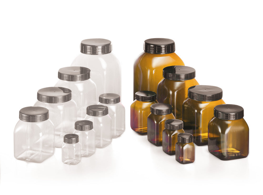 Rotilabo®-wide neck containers, PETG, 200 ml, 14 unit(s) - Luminix Health