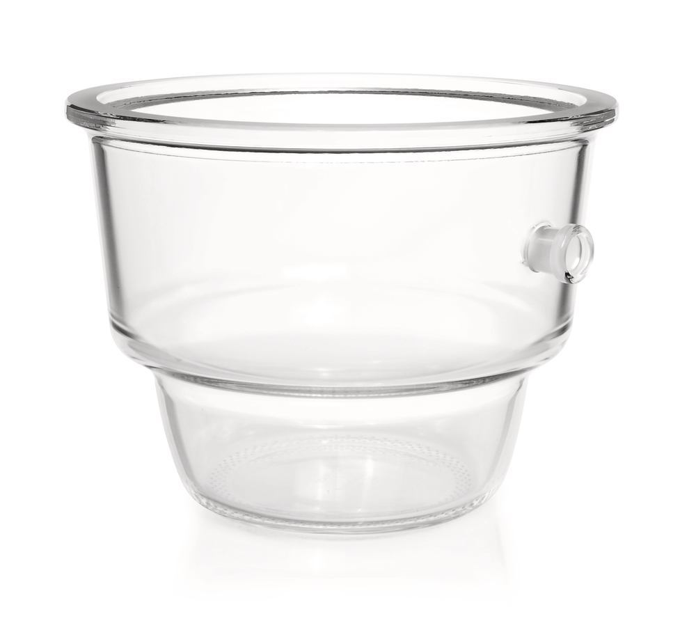 Desiccator base, with 24/29 socket, Novus, DURAN®, DN 300, overall H 283 mm - Luminix Health