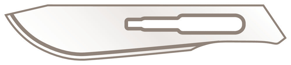 Scalpel blades, type 22, for scalpel CE18.1, 10 unit(s) - Luminix Health