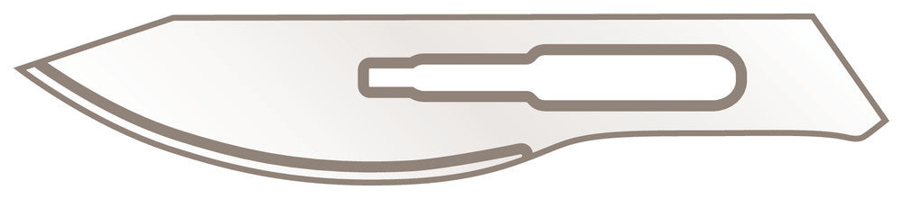 Scalpel blades, type 24, for scalpel CE18.1, 10 unit(s) - Luminix Health