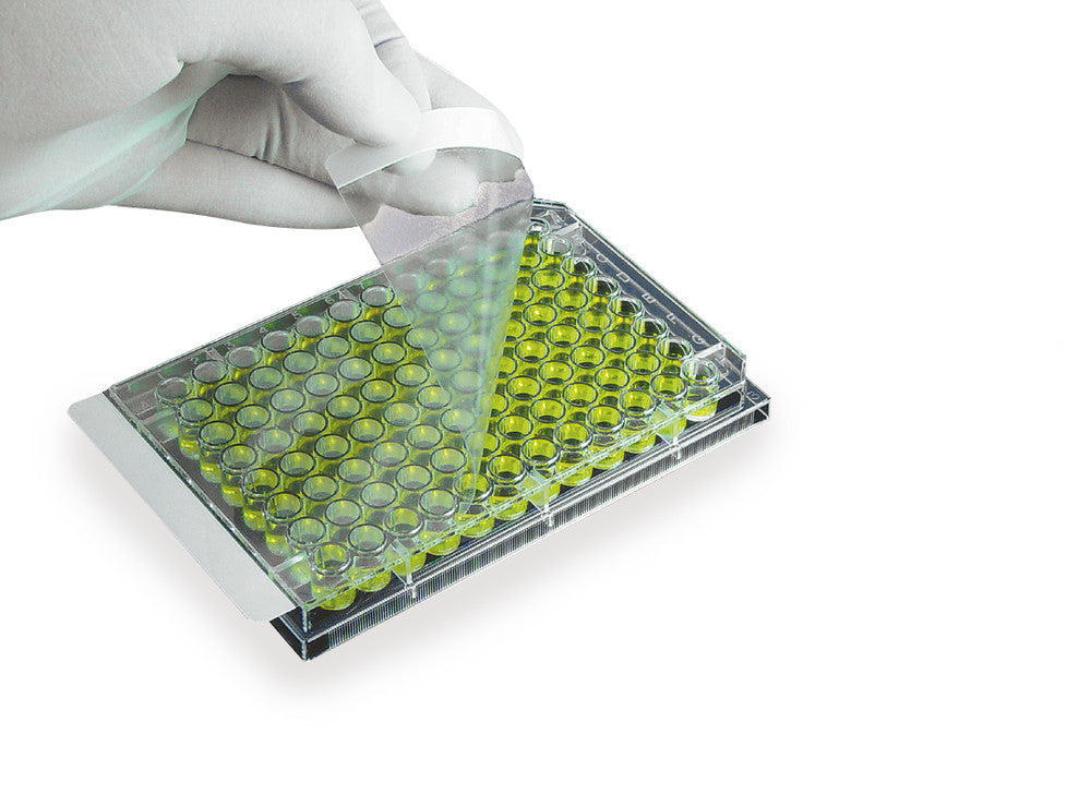 ROTILABO®-sealing film, microtest plates, alum. coates paper, non-sterile, 65 µm - Luminix Health