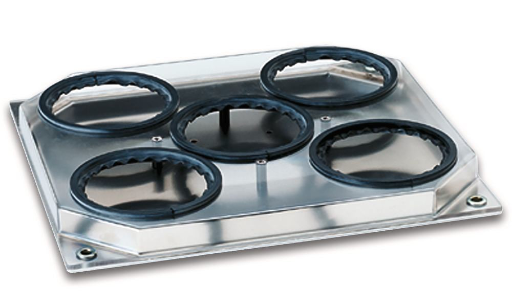 Accessory shaker, tray for 5 Erlenmeyer flasks 250 ml, 1 unit(s) - Luminix Health