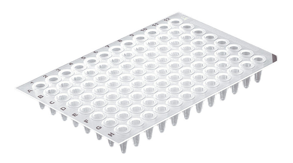 96-well PCR trays, Low Profile, without frame, filling vol. 150 µl, 50 unit(s) - Luminix Health