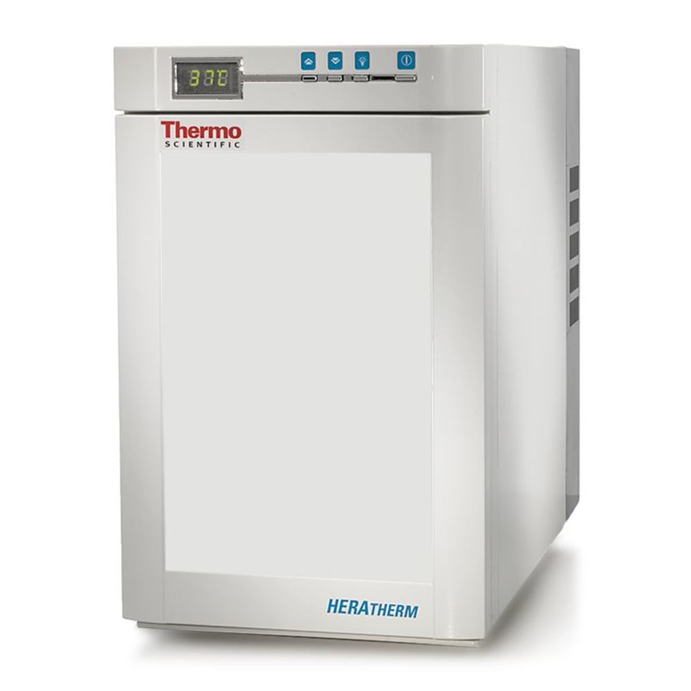 Small incubator Heratherm IMC18, with darkened front panel, 18L, 17-50 °C, - Luminix Health