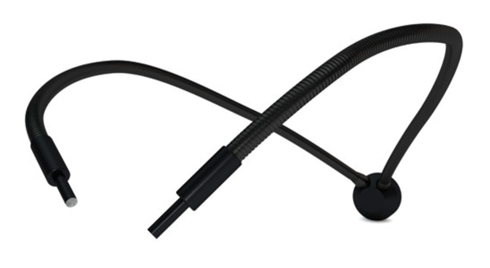 Swan-neck fibre-optic cable f. LED-, series, dual-branch, L450 mm, aktiv Ø4,5 mm - Luminix Health