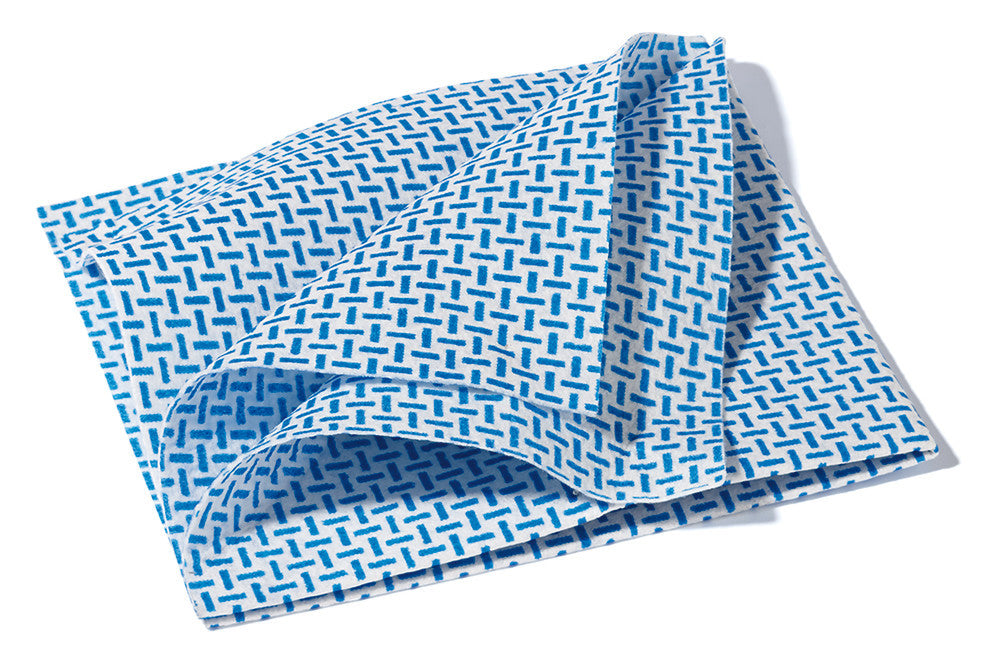 All-purpose cloths, blue, 35 x 40 cm, 20 unit(s) - Luminix Health