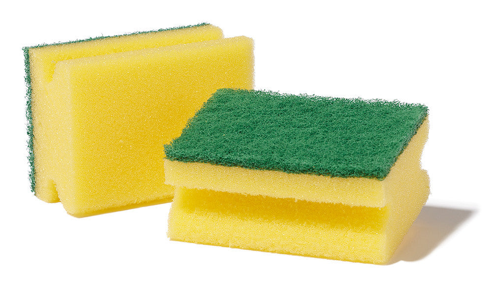 Scrub sponges, L 95 x W 70 x H 42 mm, 6 unit(s) - Luminix Health