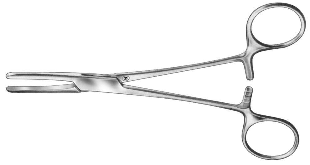 Clamp, smooth gripping surface, jaw width 6.0 mm, L 180 mm, 1 unit(s) - Luminix Health