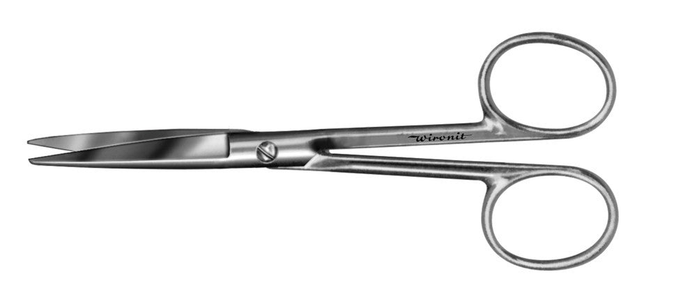 Scissors, physiology, pointed-pointed, straight, L 145 mm, autoclavable - Luminix Health