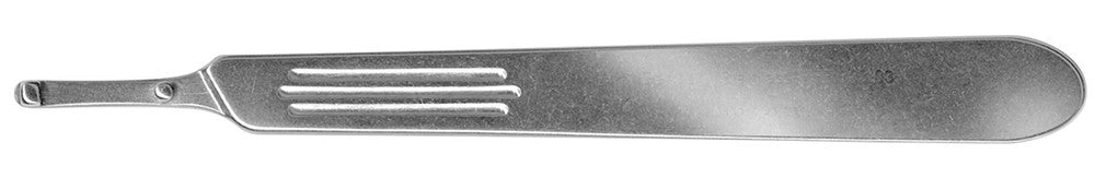 Scalpel handle, stainless steel, Remanit® 4012, autoclavable, 1 unit(s) - Luminix Health