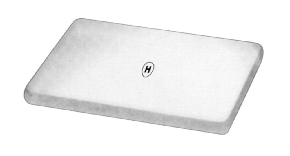 Preparation surface,, Glass plate, L 95 x W 70 x H 6 mm, 1 unit(s) - Luminix Health