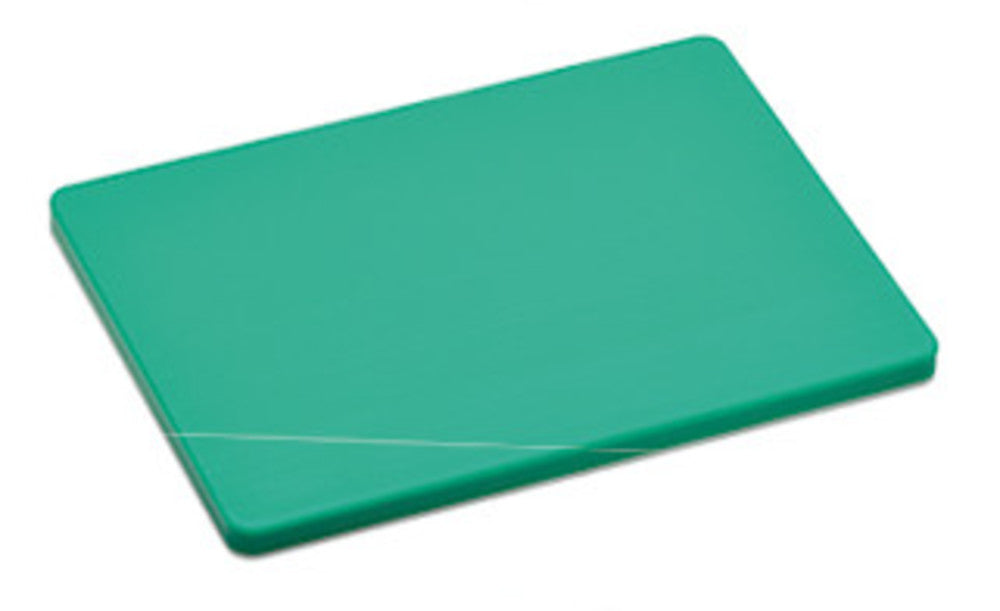 Cutting board, plastic, green, L 400 x W 300 x H 20 mm, 1 unit(s) - Luminix Health