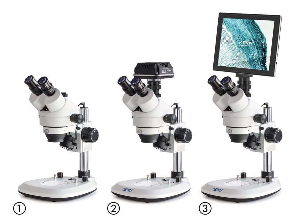 Stereo zoom microscope OZL 464, Trinocular, 1 unit(s) - Luminix Health