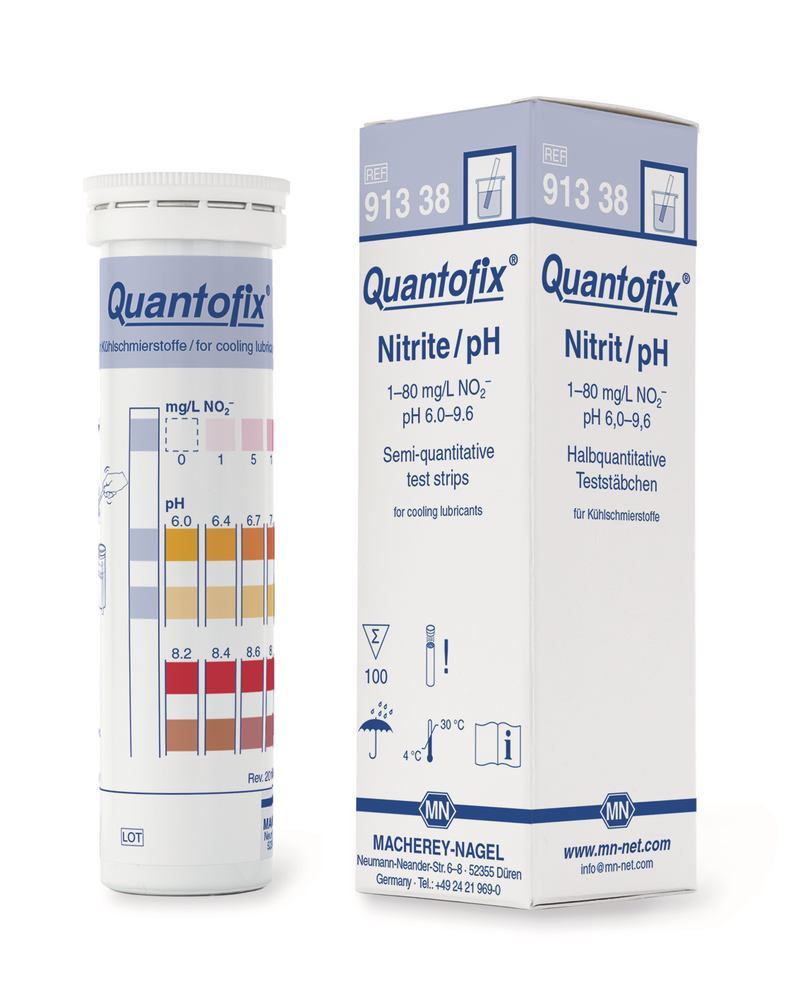 Quantofix® test strips, ntrite/pH, L 95 x W 6 mm, 100 unit(s) - Luminix Health