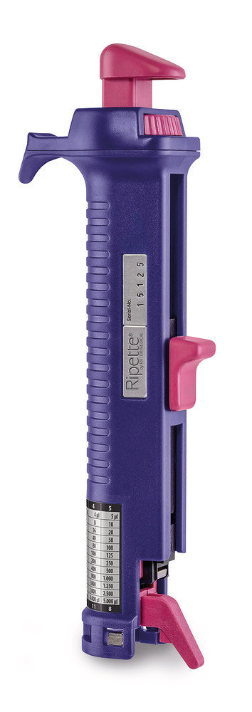 Ripette® violet, piston pipettor, 1 µl - 5 ml, 1 unit(s) - Luminix Health