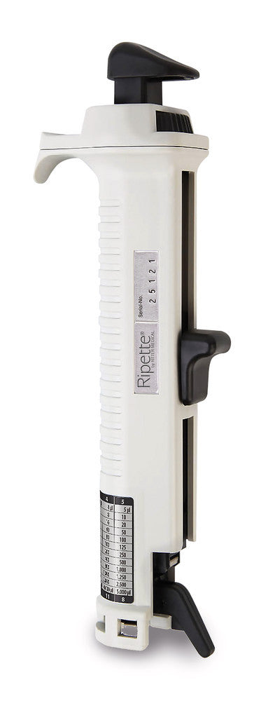Ripette® grey, piston pipettor, 1 µl - 5 ml, 1 unit(s) - Luminix Health