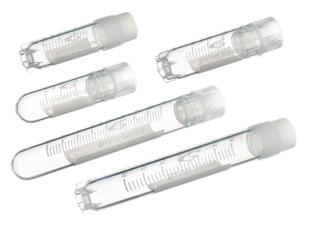 Cryo tubes Cryo.s(TM),, 2 ml, star foot, Inner thread with seal - Luminix Health