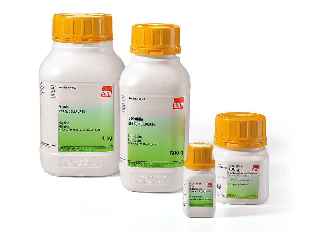 L-Histidine, min. 99 %, CELLPURE®, 25 g, plastic - Luminix Health