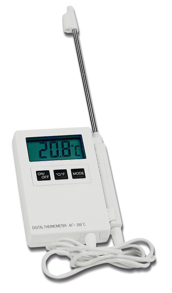 Thermometer P200, -40 to +200 °C, +/- 1.0 °C, 1 unit(s) - Luminix Health