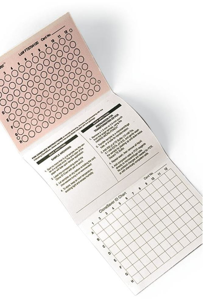 FTA®-CloneSaver-cards, CloneSaver, speciality cards by Whatman, 5 unit(s) - Luminix Health