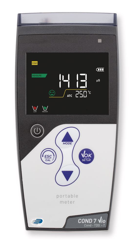 Conductivity meter COND 7 Vio Set, for EC, TDS and °C, 1 unit(s) - Luminix Health