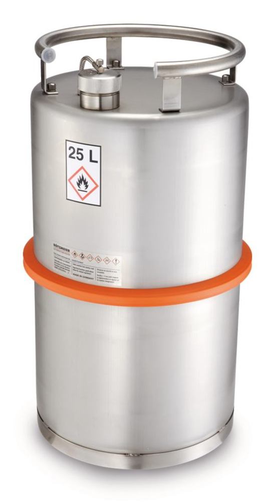 Safety barrel, with screw tap, 25 l, 1 unit(s) - Luminix Health