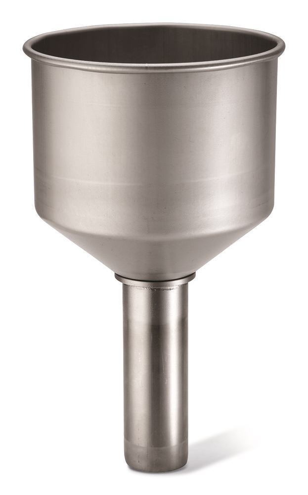 Plug-in tunnel, straight, stainl. steel, Ø 120 mm, H 120, 1 unit(s) - Luminix Health