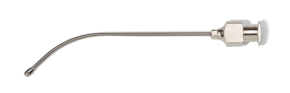 Irrigation cannula, curved, Ø 2,0 mm, length 80 mm, 6 unit(s) - Luminix Health
