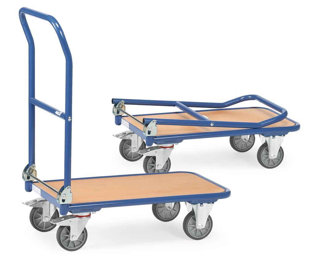 Collapsible cart, steel tube frame, L 995 x W 620 x H 965 mm, 1 unit(s) - Luminix Health