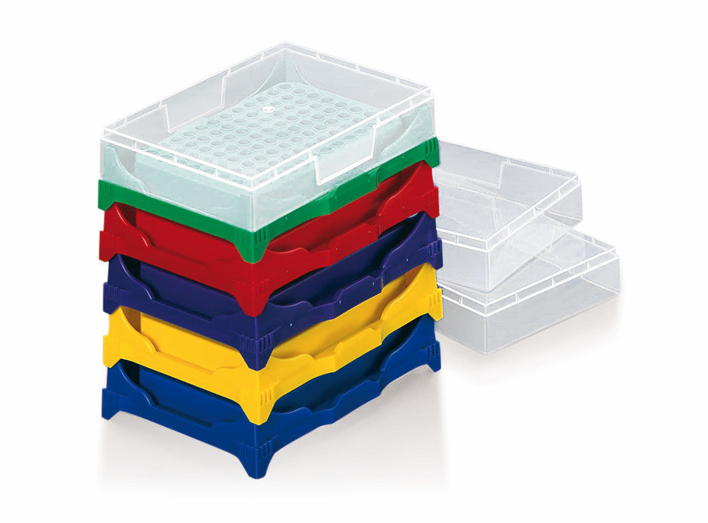 Rotilabo®-PCR-racks, PP, 96 holes, array 8 x 12, 5 unit(s) - Luminix Health