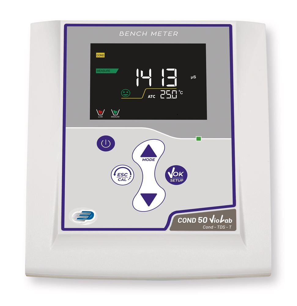 Conductivity meter COND 50 VioLab, Set, for EC, TDS and °C, 1 unit(s) - Luminix Health