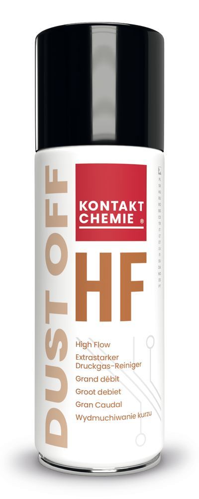 Comprressed air spray DUST OFF HF, 340ml, Propellant, hydrofluoroolefin (HFO) - Luminix Health