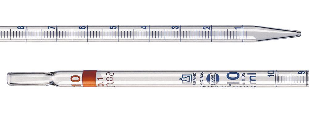 Graduated pipettes BLAUBRAND® type 2 class AS, 2 ml, Graduation, 0,02 ml - Luminix Health