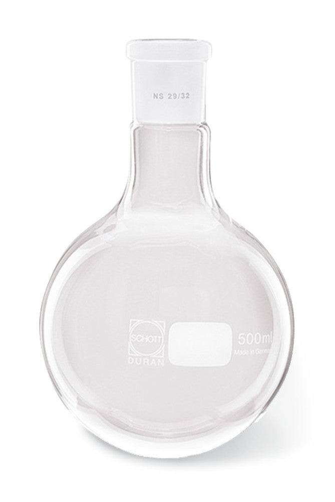 Round flasks,DURAN®, transparent glass, 2000 ml, NS 45/40, 1 unit(s) - Luminix Health