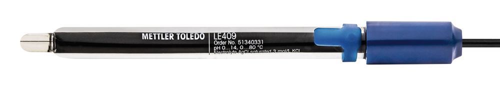 pH electrode LE409, with fixed cable (BNC), 1 unit(s) - Luminix Health