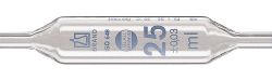 BLAUBRAND® bulb pipettes, 8 ml, class AS, 1 marker