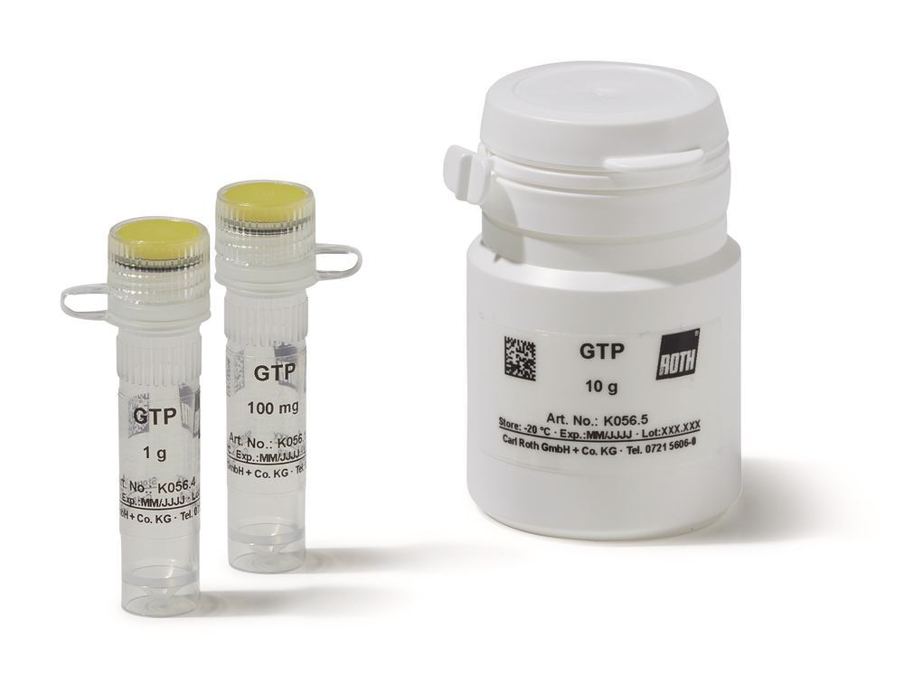 GTP, min. 90 %, lyophilised, 100 mg, plastic - Luminix Health