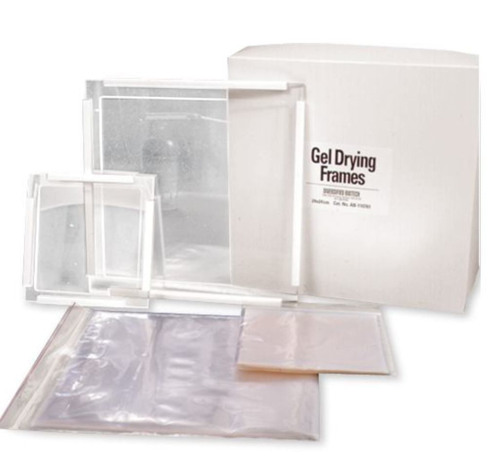 Spare pack of cellophane MINI, for gel drying frames, size 14 x 14 cm - Luminix Health