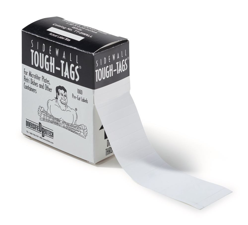 Labels on rolls, angular, 1000 p., polyester, 1000 labels, 6 x 38 mm, 1 roll(s) - Luminix Health