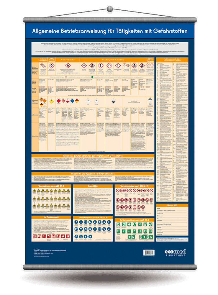 Sekuroka® wandpaneel – algemeen werken, ecomed Sicherheit, art. K506.1