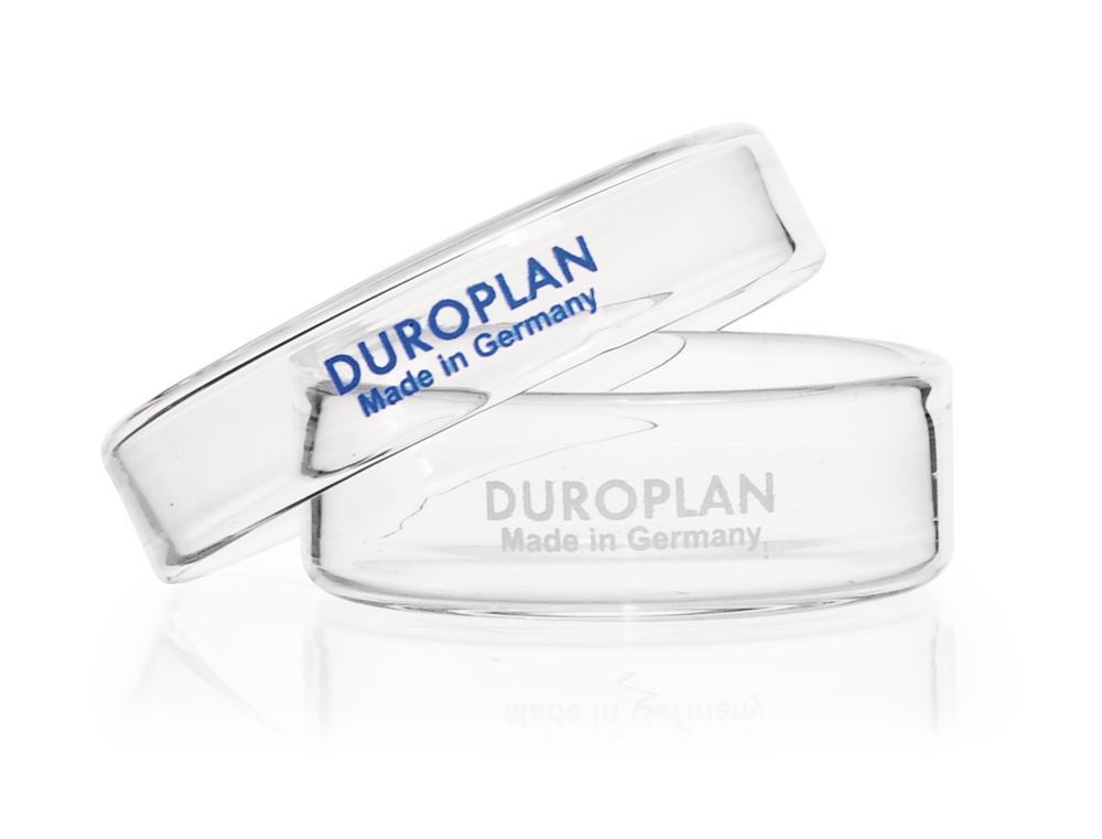 DUROPLAN® petri dishes, borosilicate gl., two pieces, Ø outer 60 mm, H 20 mm - Luminix Health