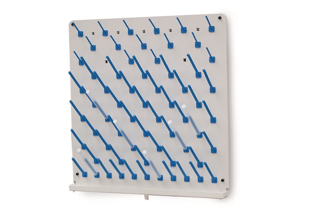 Drying board, PVC, 600 x 600 mm, 15 x 60 mm, 56 x 100 mm, 6 x 150 mm, 1 unit(s) - Luminix Health