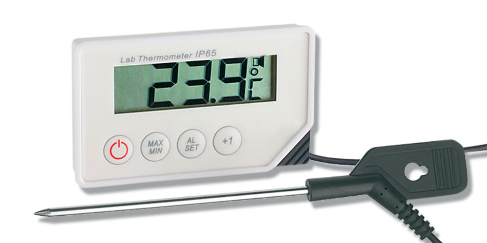 Lab thermometer with limit value signal, Lab Pro, range -40 - +200 °C, 1 unit(s) - Luminix Health