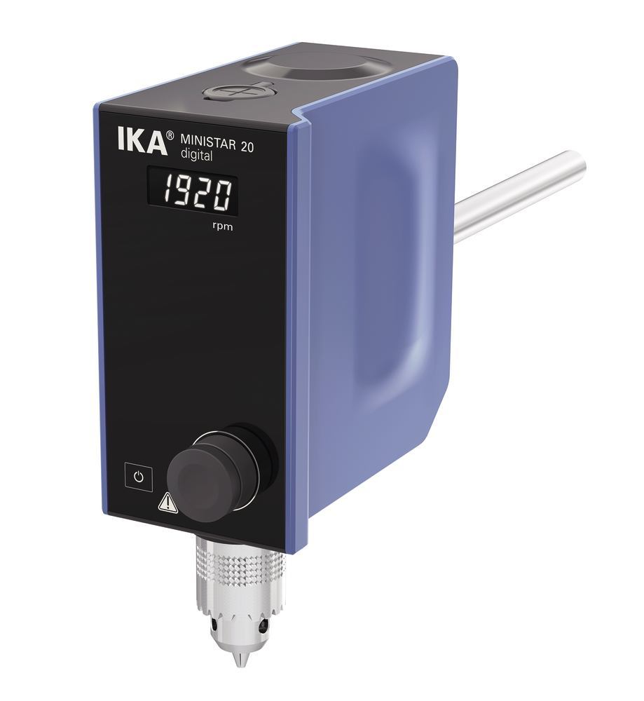 Laboratory stirrer MINISTAR 20 digital, up to 15 l, 60/46 W, 50-2000/min - Luminix Health