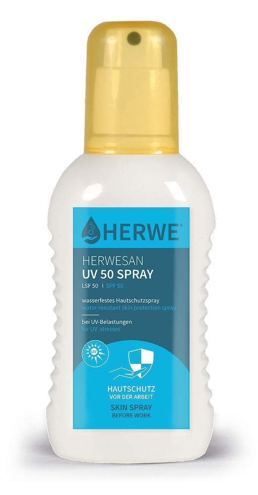 HERWESAN UV 50 SPRAY skin protect. spray, LSF 50, light and fast absorbing - Luminix Health