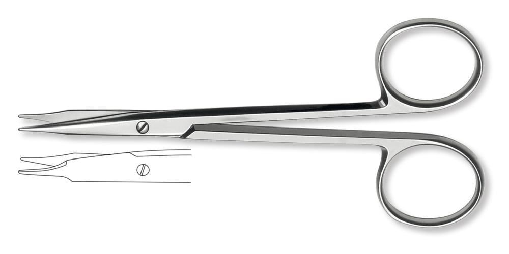 Stevens dissecting scissors, blunt, straight, L 115 mm, 1 unit(s) - Luminix Health